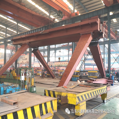 MGH雙主梁門式起重機(jī)試機(jī)!