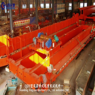 QDY雙梁橋式起重機試機！